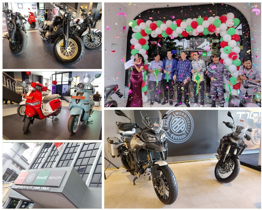 Persaingan Ketat '4 Brand', Benelli Perkasa Motor Resmikan Flagship ...