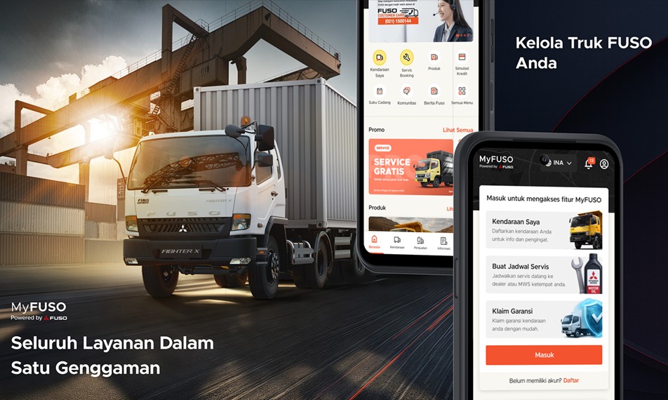 7 Fitur Aplikasi MyFuso Otoplasa Aplikasi MyFUSO Fitur Unggulan