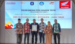 MPM Honda Jatim Resmikan Pos AHASS TEFA di SMK Muhammadiyah 1 Kepanjen