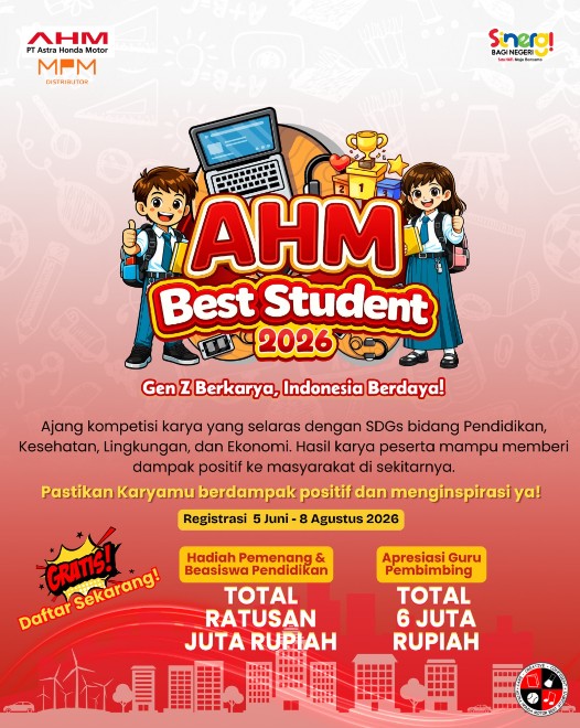 AHM Best Student 2026 pendaftaran Otoplasa AHM Best Student 2026