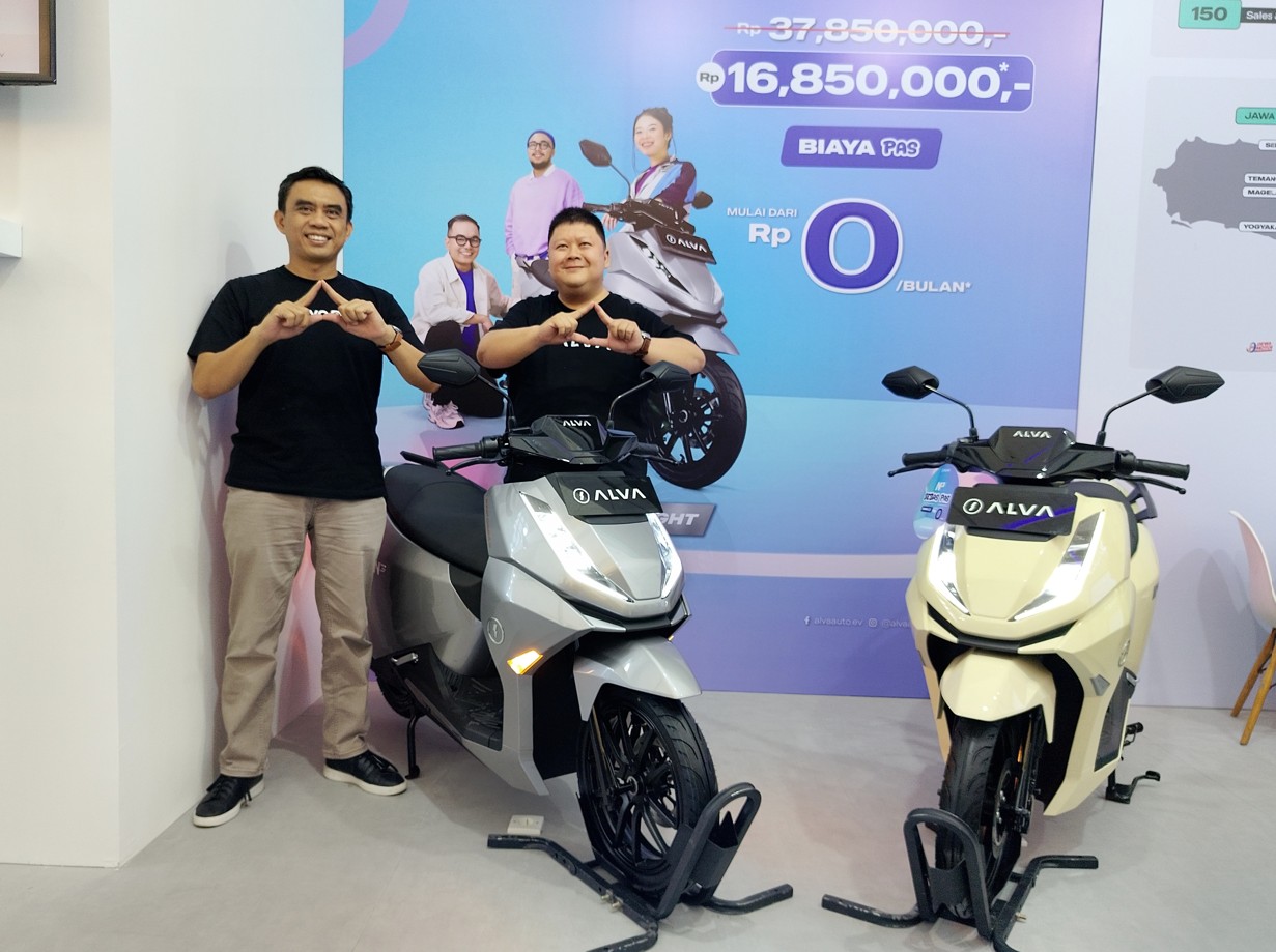 Alva IIMS Surabaya 2026 Otoplasa ALVA Ekosistem Motor Listrik Jawa Timur