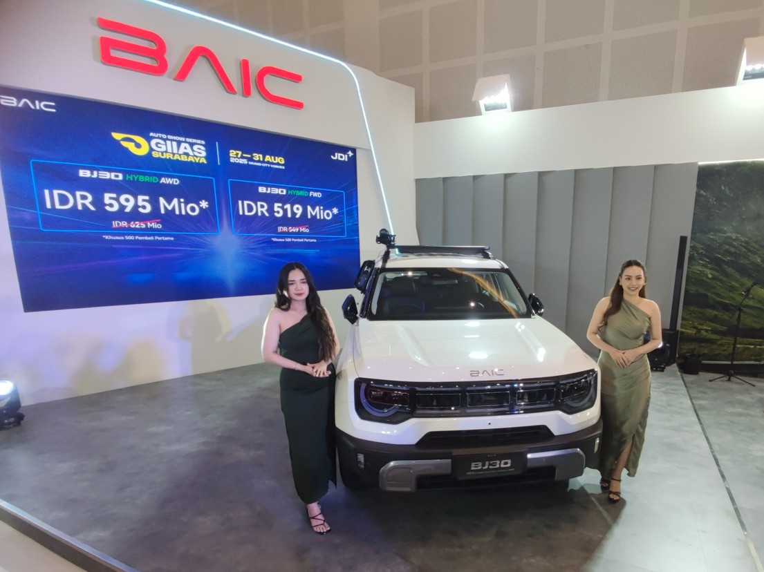 Baic GIIAS Surabaya Otoplasa 27Agt2025 BAIC GIIAS Surabaya BJ30 Hybrid