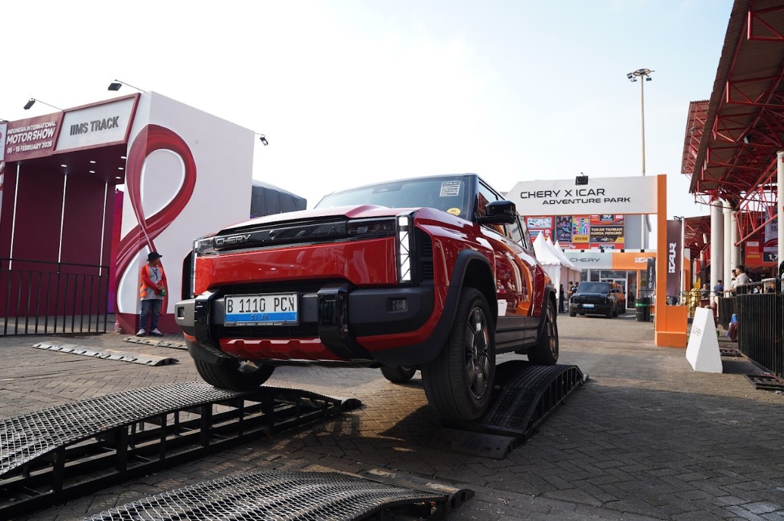 Chery J6T Kemiringan 35 Derajat