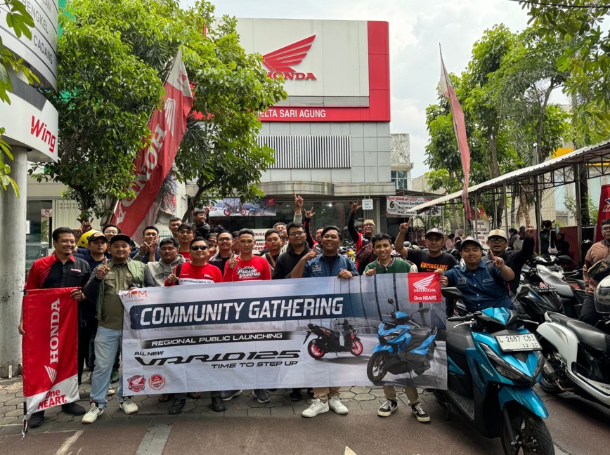 Community Gathering Honda Vario 125 Otoplasa Komunitas Regional Public Launching Honda Vario 125 Sidoarjo