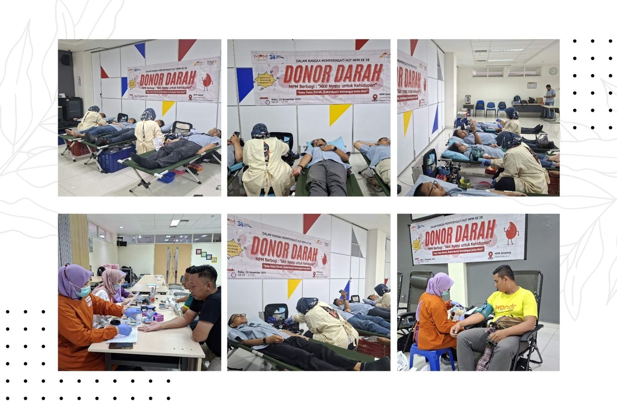 MPM Honda Jatim Donor Darah