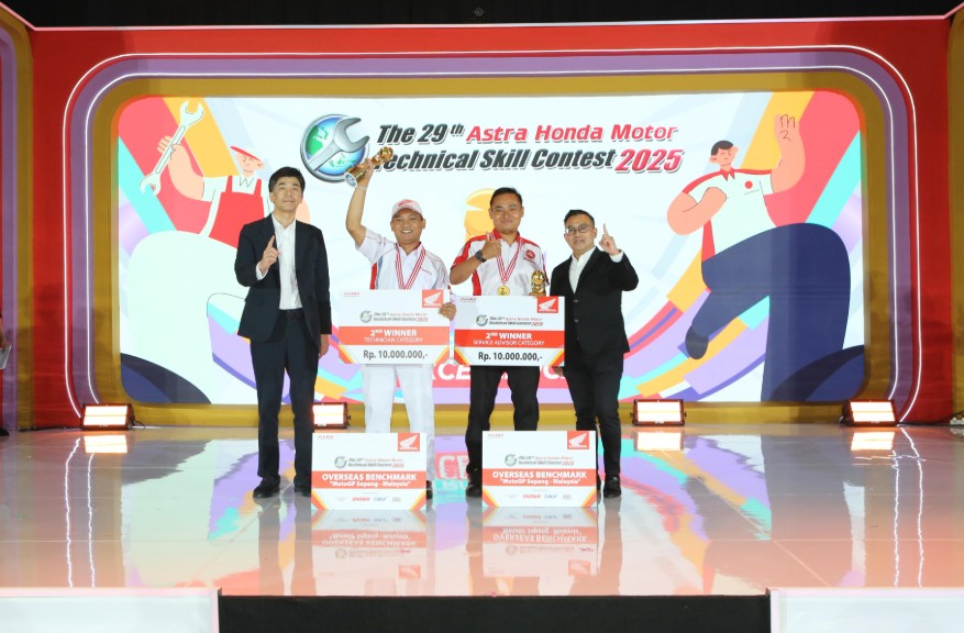 Teknisi MPM Honda Jatim AHM-TSC