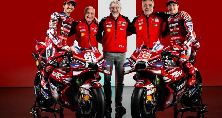 Ducati Lenovo Team Livery Spesial 100 Tahun