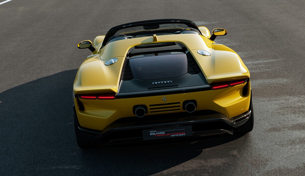 Ferrari 849 Testarossa Spider Atap Terbuka