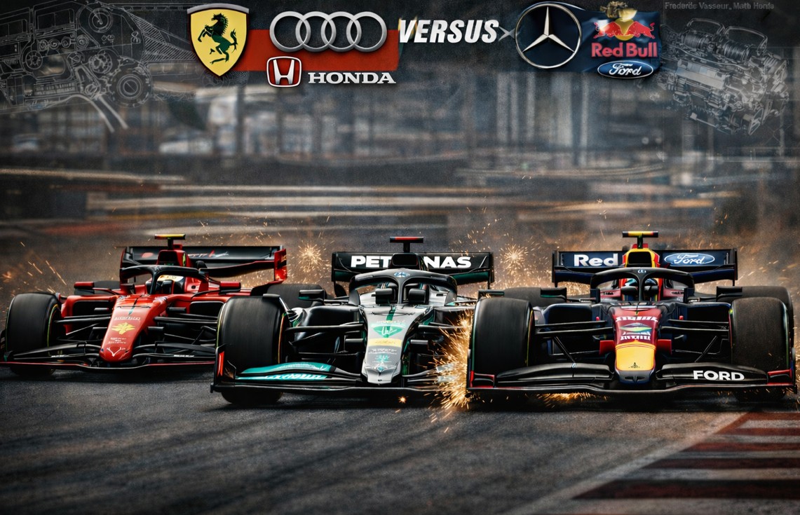 Ferrari Audi Honda Versus Mercedes Red Bull Ford Otoplasa Ferrari Aliansi Audi Honda