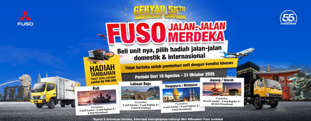 Mitsubishi Fuso Jalan Merdeka Umroh