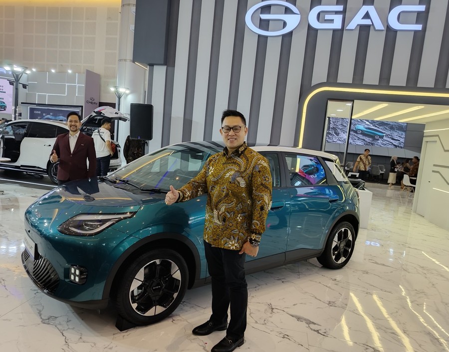 GAC Indonesia GIIAS Surabaya Otoplasa 28Agt2025 GAC AION UT GIIAS Surabaya 2025