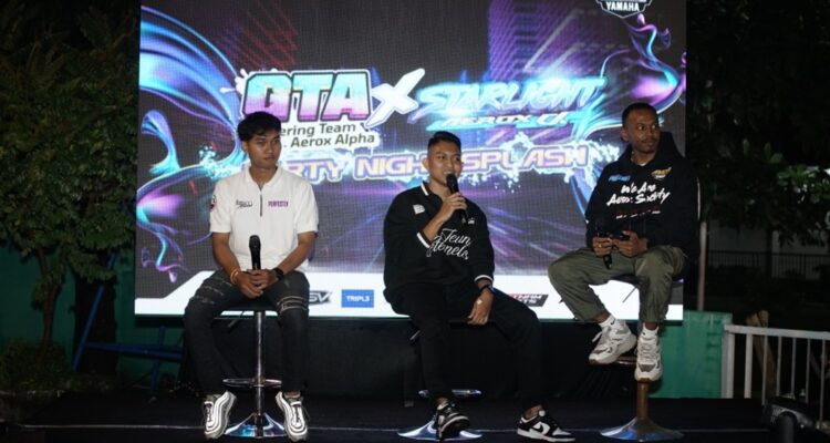 GTA x Starlight Yamaha Aerox Alpha – Party Night Splash