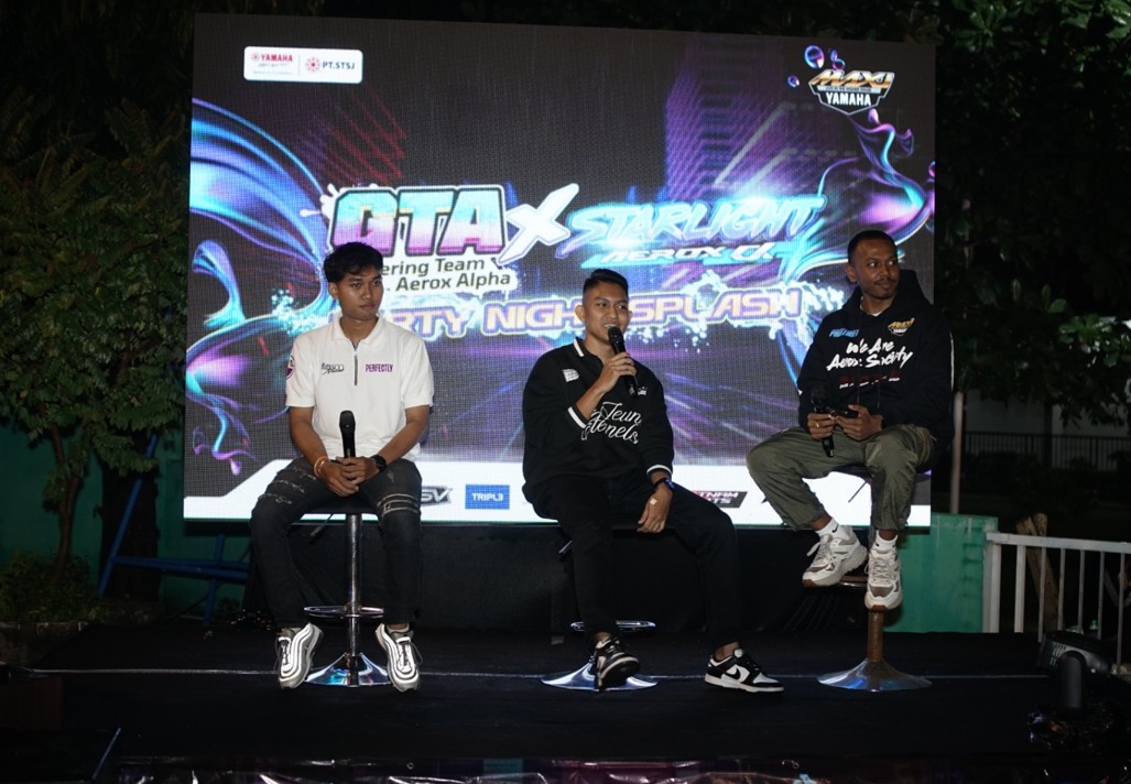 GTA x Starlight Yamaha Aerox Alpha – Party Night Splash