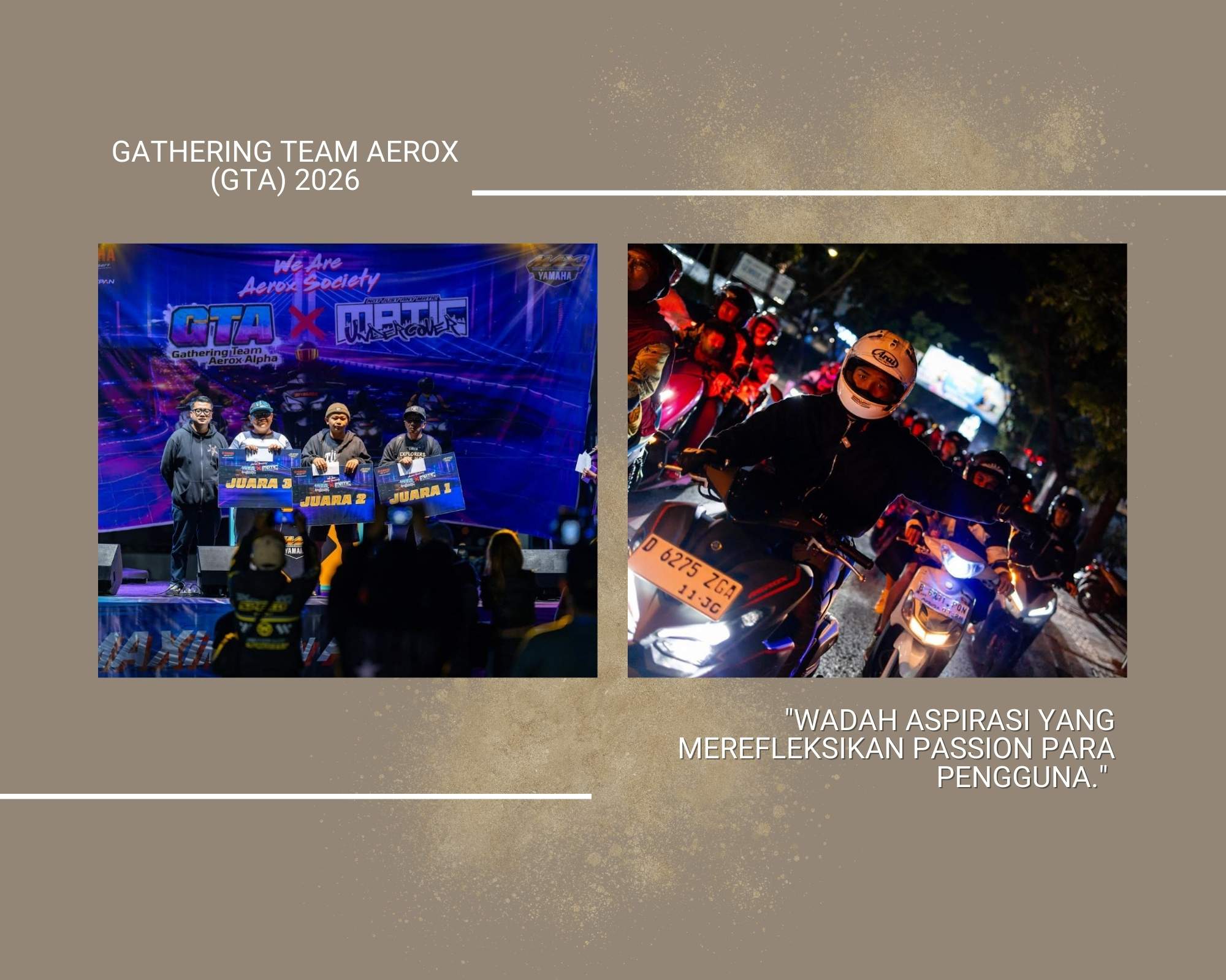 Gathering Team Yamaha AEROX (GTA)