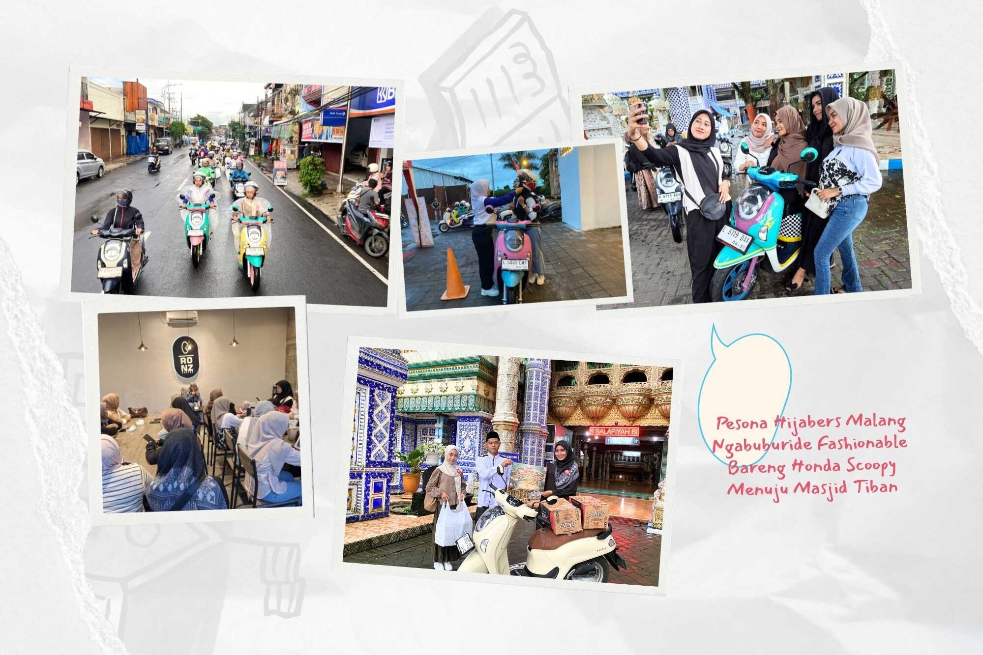 Hijabers Malang Ngabuburide Fashionable