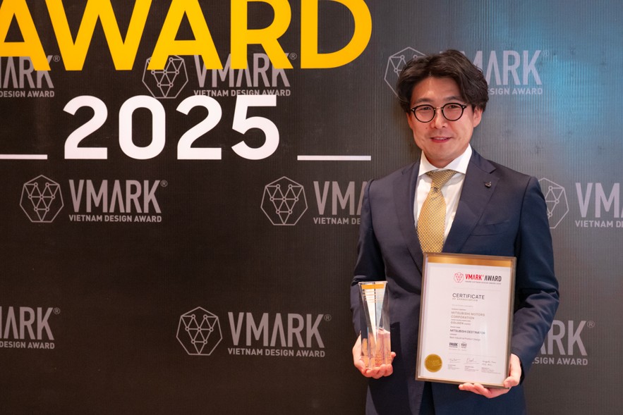 Mitsubishi Destinator Gold Award VMARK Vietnam Design Award