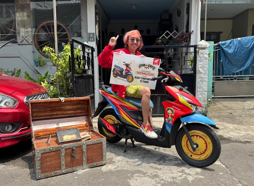 Honda Distribusi BeAT One Piece x Tahilalats