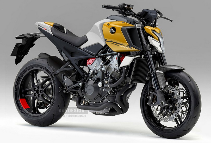 Honda V3R 900: Electric Compressor