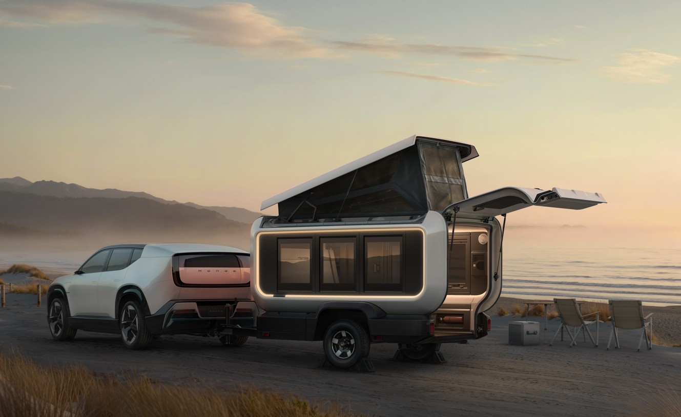 Honda Lightweight Towable Travel Trailer Otoplasa Honda Base Station Campervan