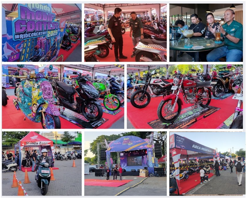 Honda Modif Contest Surabaya Pecah Rekor