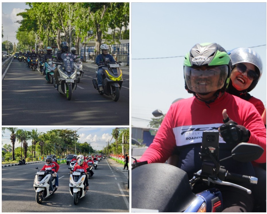 Honda PCX Riding Cuaca Panas Otoplasa Cuaca Panas MPM Honda Jatim