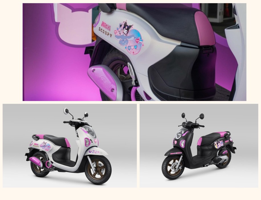 Honda Scoopy Kuromi Limited Edition