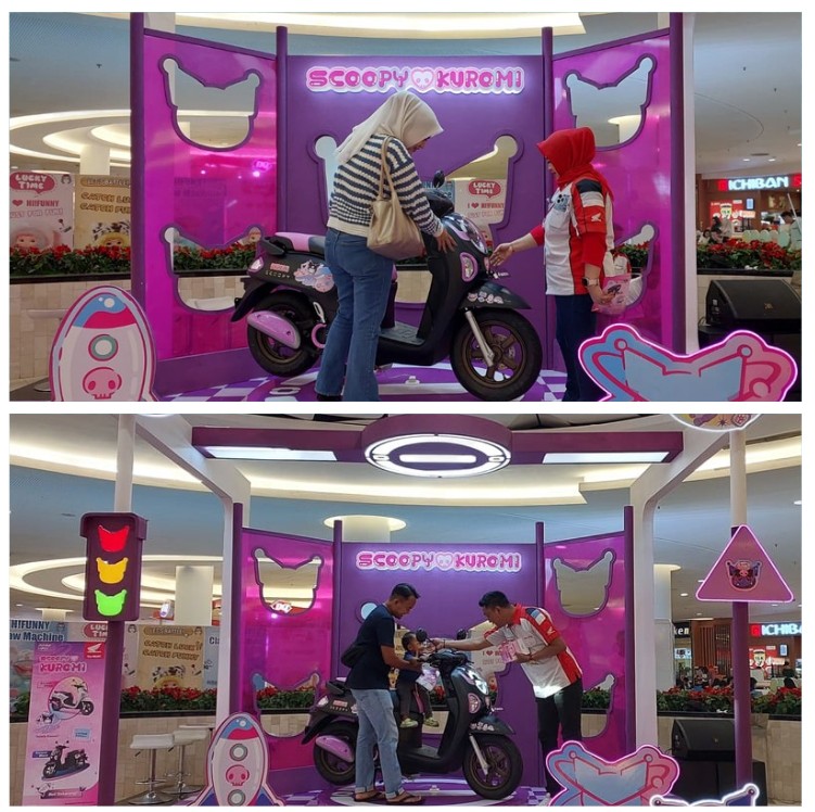 Honda Scoopy Kuromi MPM Honda Jatim Otoplasa Honda Scoopy Kuromi Limited Edition