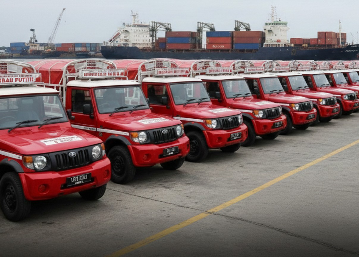Impor India Koperasi Merah Putih Otoplasa Impor Pick-Up India