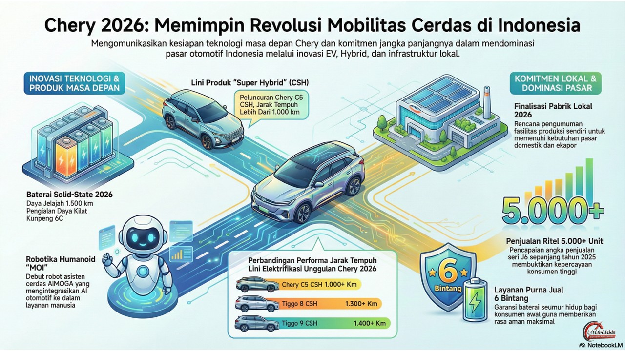 Infografis Chery IIMS 2026 Otoplasa Chery Indonesia 2026