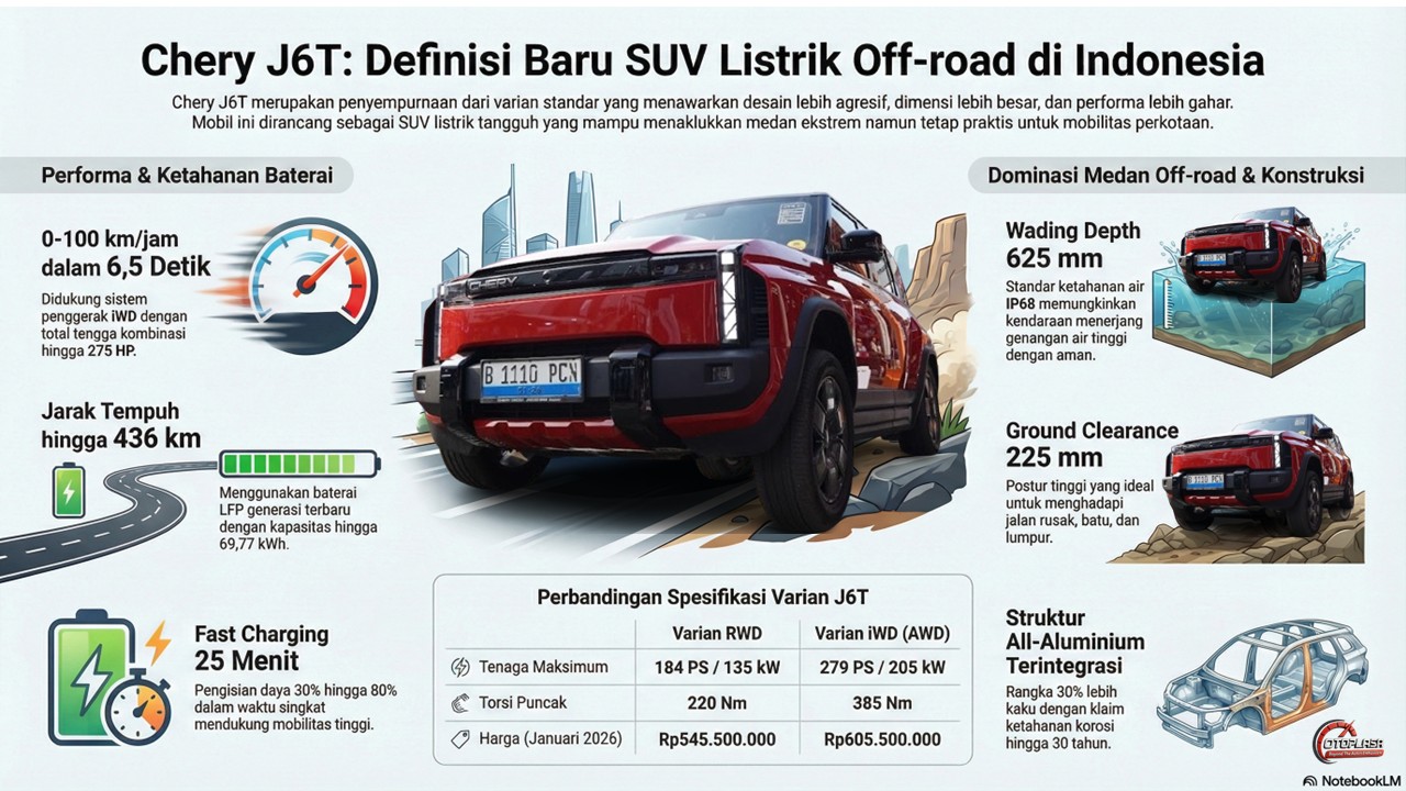 Infografis Chery J6 Otoplasa