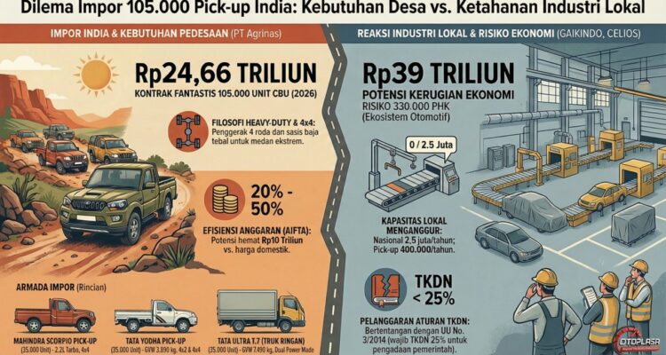 Impor pick-up India