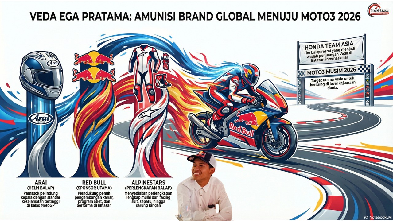 Infografis Veda Brand Global