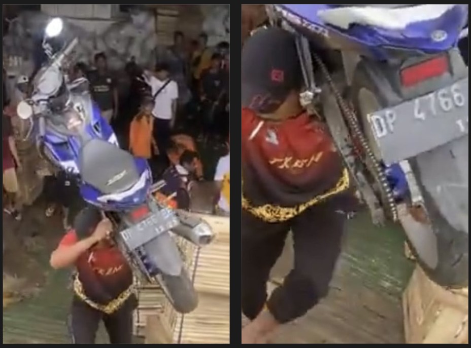 Kuli Panggul Motor Yamaha Otoplasa Kuli Panggul Yamaha MX King 150 Pelabuhan