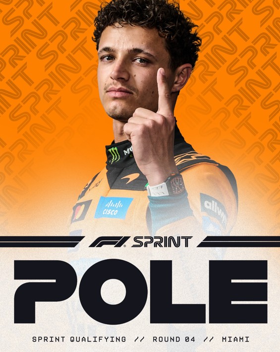 Lando Norris Pole Position Geser Dominasi Mercedes