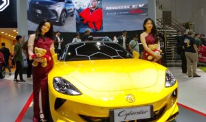 MG Cyberster IIMS Otoplasa MG di IIMS 2026