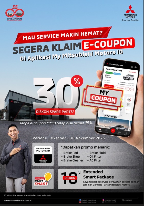 Servis Hemat Mitsubishi MMID Diskon