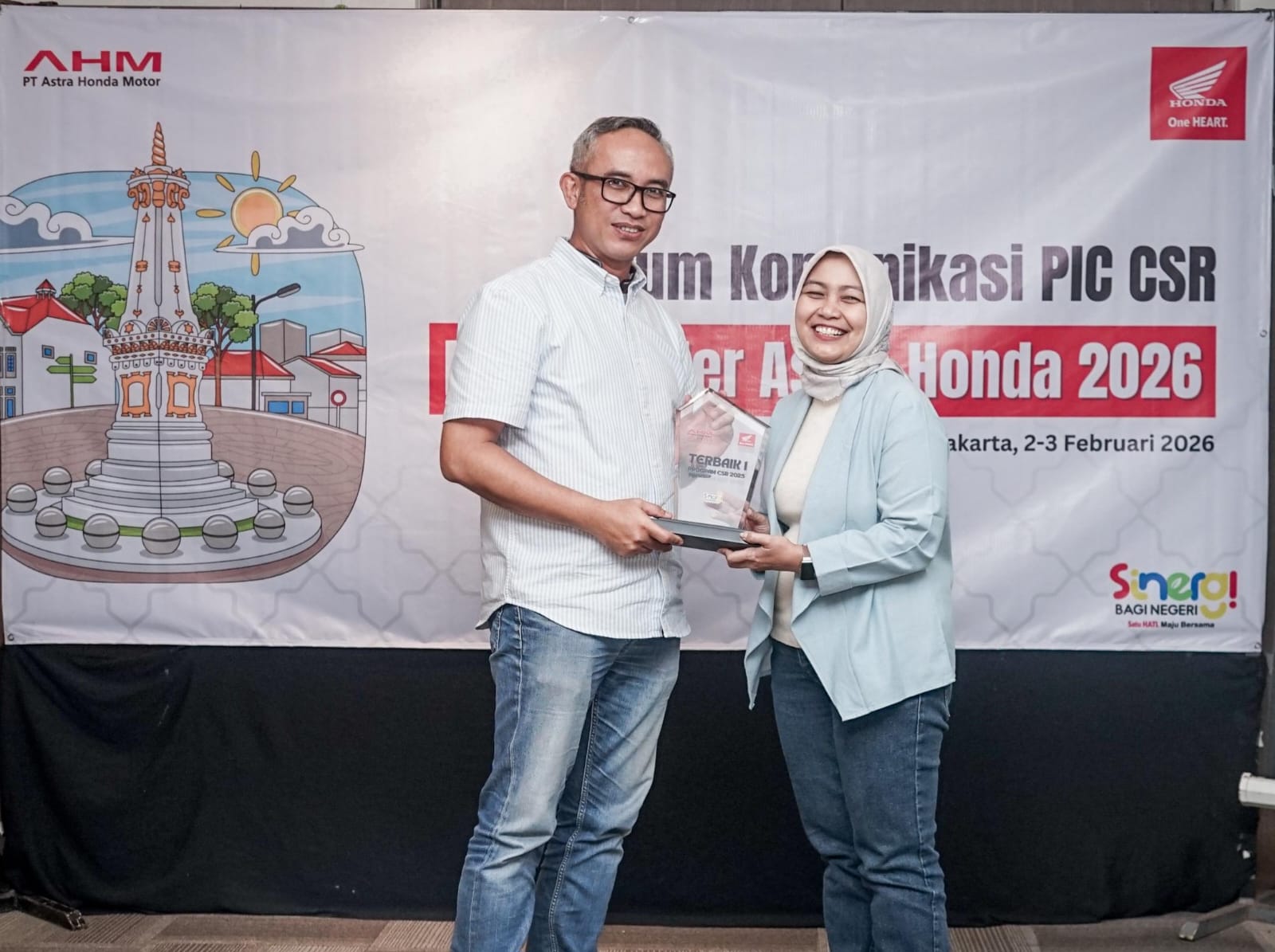 MPM Honda Jatim Awards CSR Otoplasa MPM Honda Jatim Juara CSR AHM