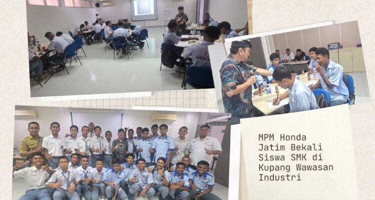 MPM Honda Jatim Siswa SMK Kupang