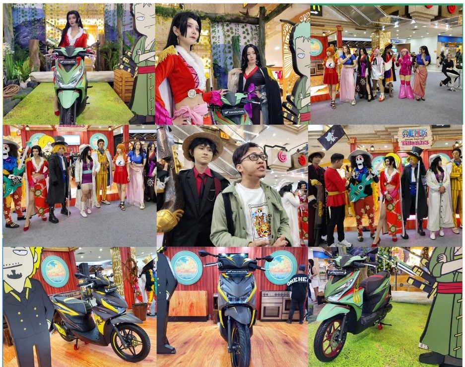 Honda BeAT One Piece x Tahilalats Limited Edition