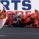 Marc Marquez Jatuh Rossi