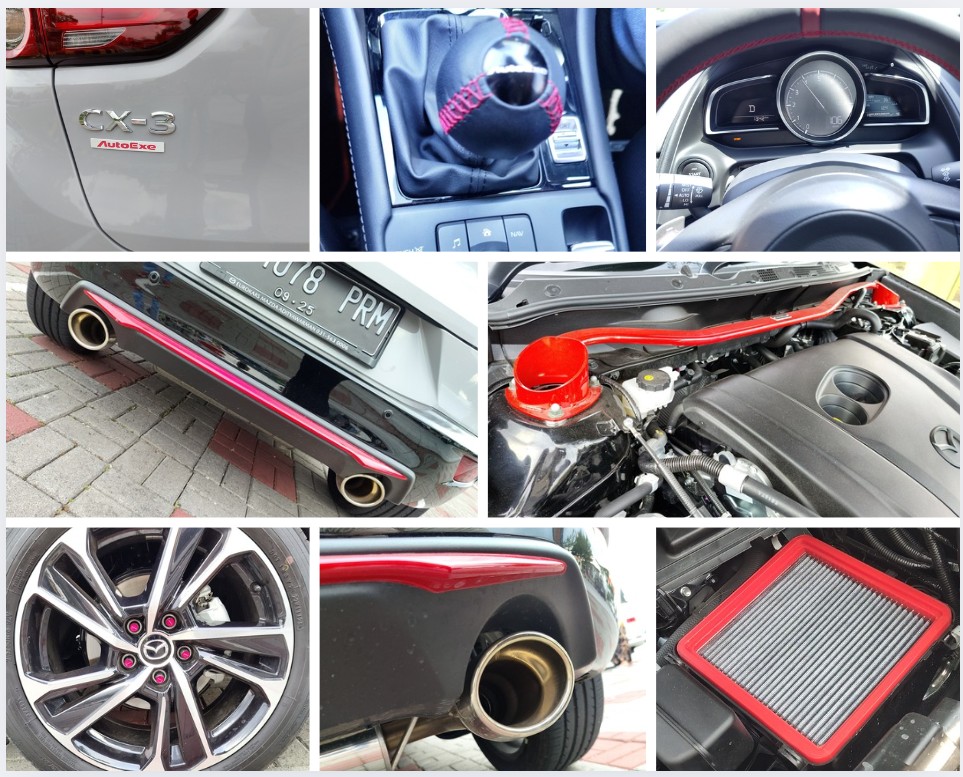 Mazda CX-3 Pro AutoExe Stabil Tikungan
