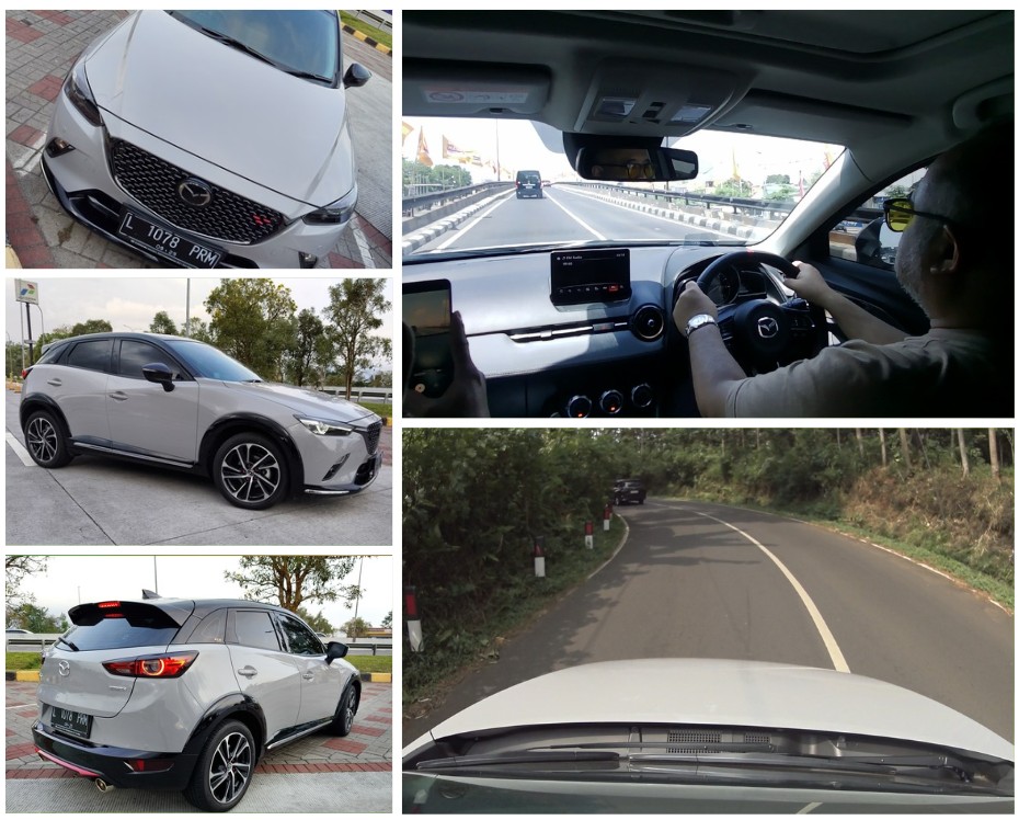 Mazda CX-3 Pro AutoExe Stabil Tikungan
