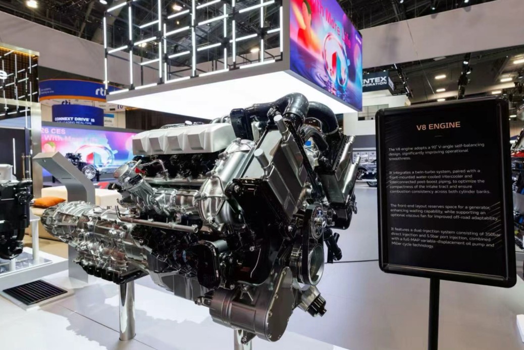 GWM Mesin V8 CES