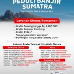Mitsubishi Peduli Banjir Sumatra