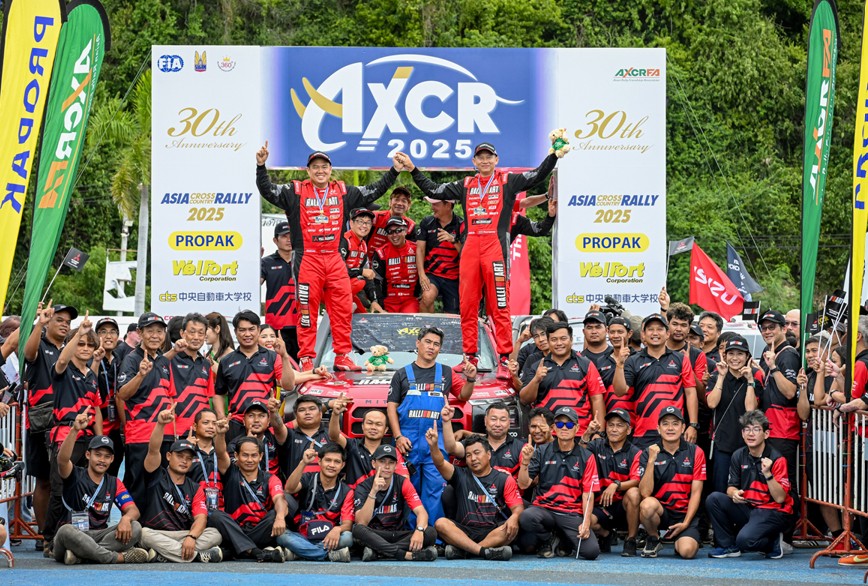 Mitsubishi Ralliart Juara Asia Cross Country Rally 2025 Otoplasa 19Agt2025 Mitsubishi Ralliart Juara Asia Cross Country Rally (AXCR) 2025