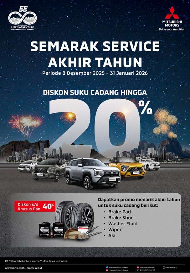 Mitsubishi Servis Akhir Tahun Otoplasa Mitsubishi Perawatan Akhir Tahun