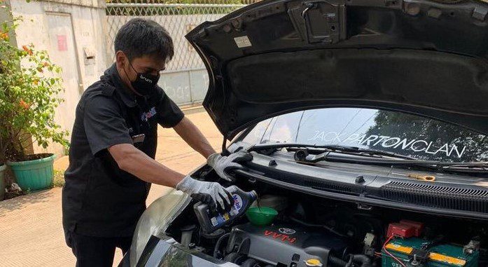 Mobil Home Service Exxon Mobil Layani Ganti Oli