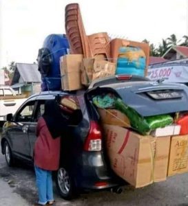 Toyota Avanza Barang Bawaan