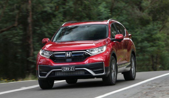 New Honda CR-V front New Honda CR-V