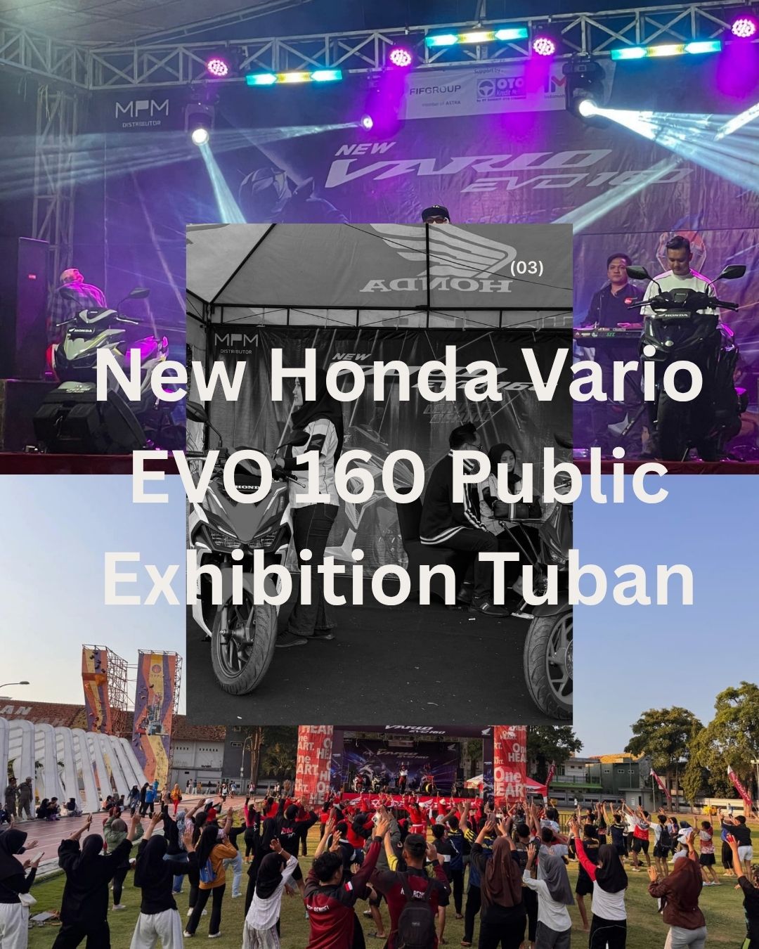 Public Exhibition New Honda Vario EVO 160